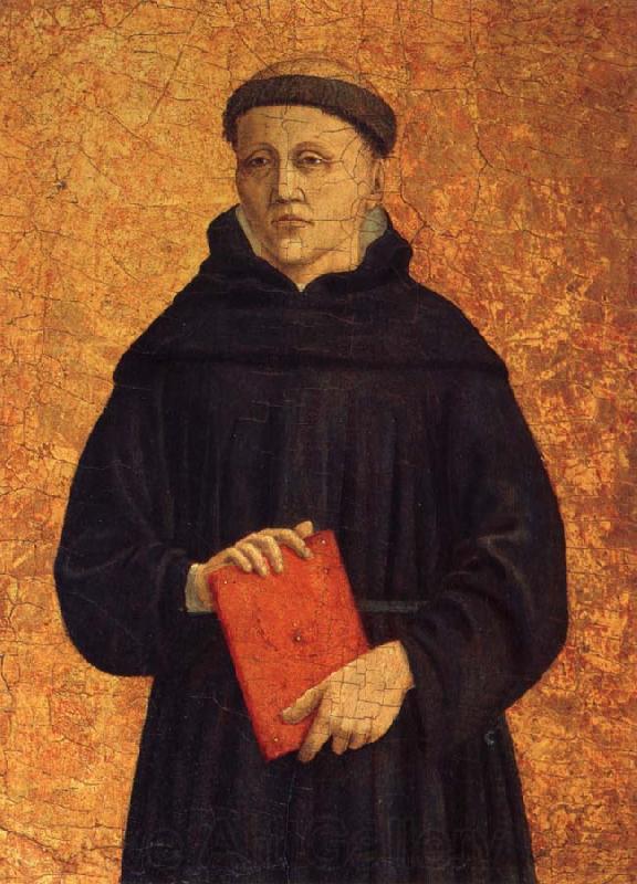Piero della Francesca Augustinian monk Spain oil painting art